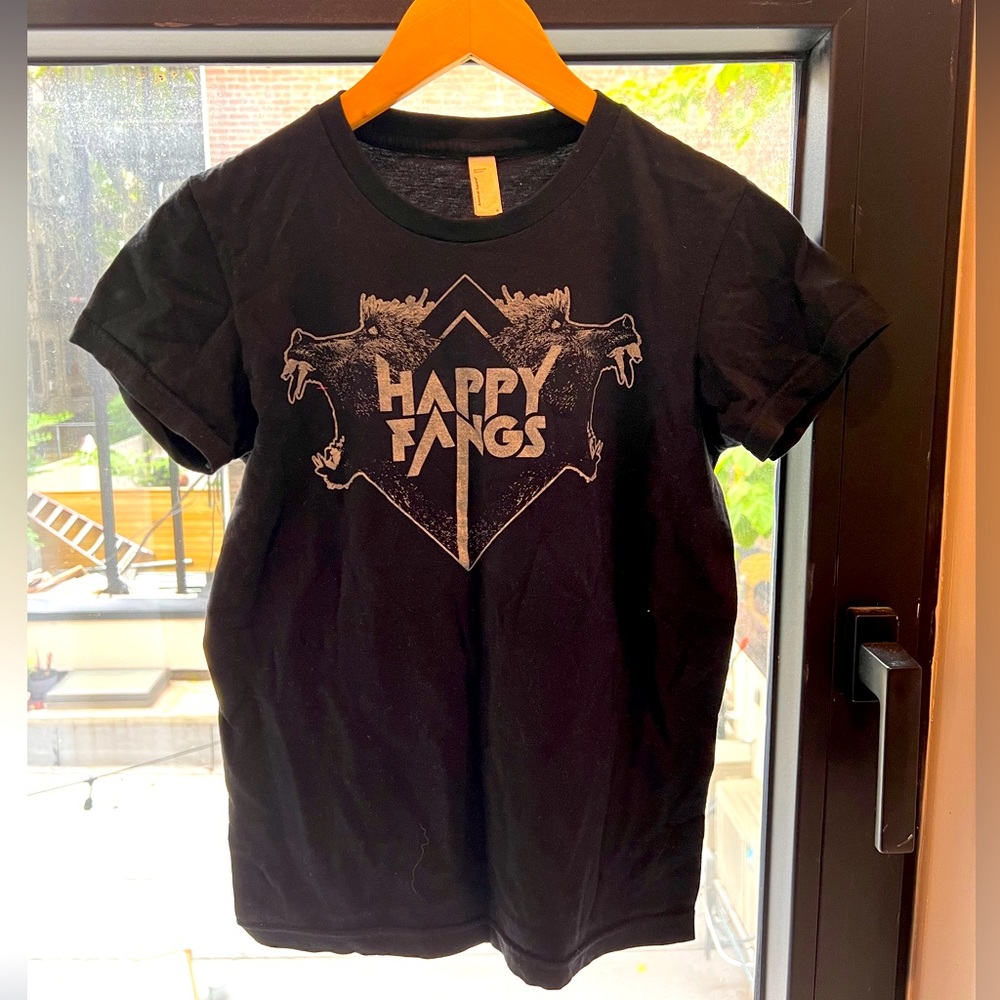 SOLD: Happy Fangs Band tshirt S